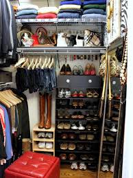 Save Space by Storing Shoes Heel to Toe